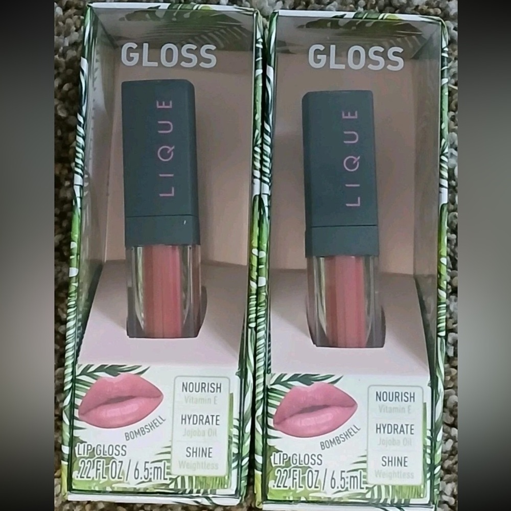Bombshell Lip Gloss - Radiant Pink (set of 2)
